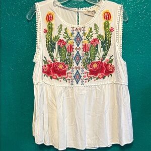 Savanna Jane Embroidered 🌵 Top